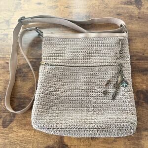 THE SAK | Lucia Crossbody Hand Crochet Crossbody Bag